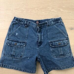 Dickies men’s denim cargo shorts